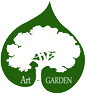 Logo Projektowanie i zakładanie ogródów Łódź Art-GARDEN